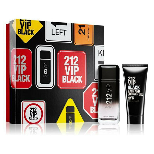 Carolina Herrera - 212 Vip Black edp 100ml + kupka 100ml / MAN / SET