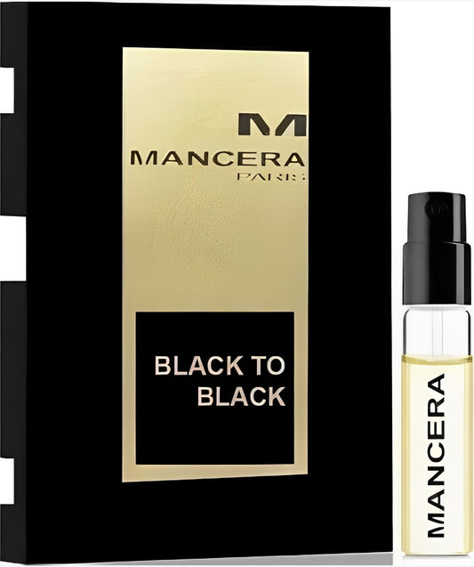 Mancera - Black To Black edp 2ml sempl x 10kom. { 20ml } / UNI
