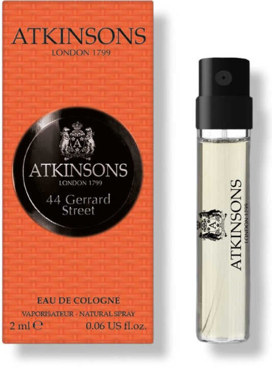 Atkinsons - 44 Gerrard Street edc 2ml sempl x 12kom. { 24ml } / UNI