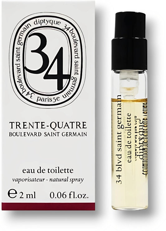 Diptyque - 34 Blvd Saint Germain edt 2ml sempl x 12kom. { 24ml } / UNI