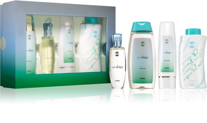 Raindrops Gift Set by Ajmal 50ml : Buy Online at Best Price in KSA - Souq  is now Amazon.sa: Beauty