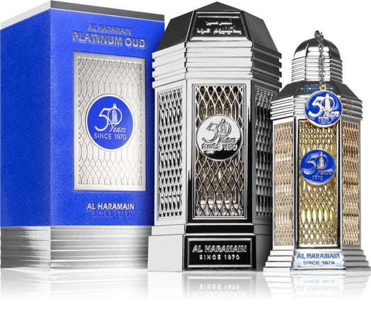 Al Haramain - 50 Years Platinum Oud edp 100ml / UNI