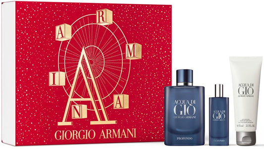 Giorgio Armani - Acqua Di Gio edp 75ml + 15ml + 75ml kupka / MAN