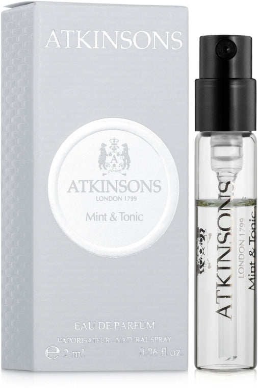 Atkinsons - Mint & Tonic edp 2ml sempl x 12kom. { 24ml } / UNI