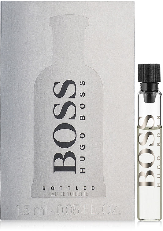 Hugo Boss - Bottled edt 1.5ml sempl x 12kom. { 18ml } / MAN