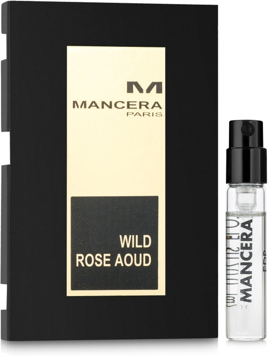 Mancera - Wild Rose Aoud edp 2ml sempl x 10kom. { 20ml } / UNI