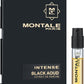 Montale - Intense Black Aoud parfum 2ml sempl x 10kom. { 20ml } / UNI