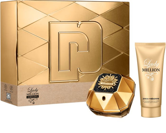 Paco Rabanne - Lady Million Fabulous edp 80ml + 100ml losion / LADY / SET