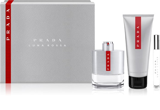 Prada - Luna Rossa edt 100ml + 10ml + 100ml gel / MAN / SET