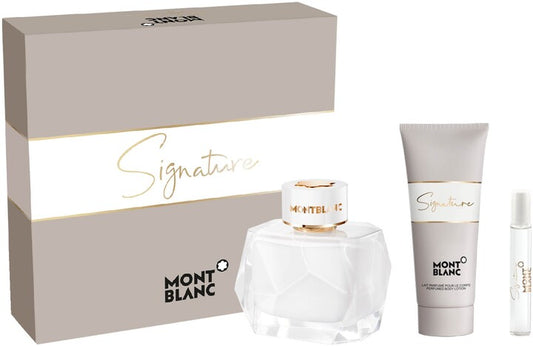 Mont Blanc - Signature edp SET 90ml + 7.5ml + 100ml lotion / LADY / SET