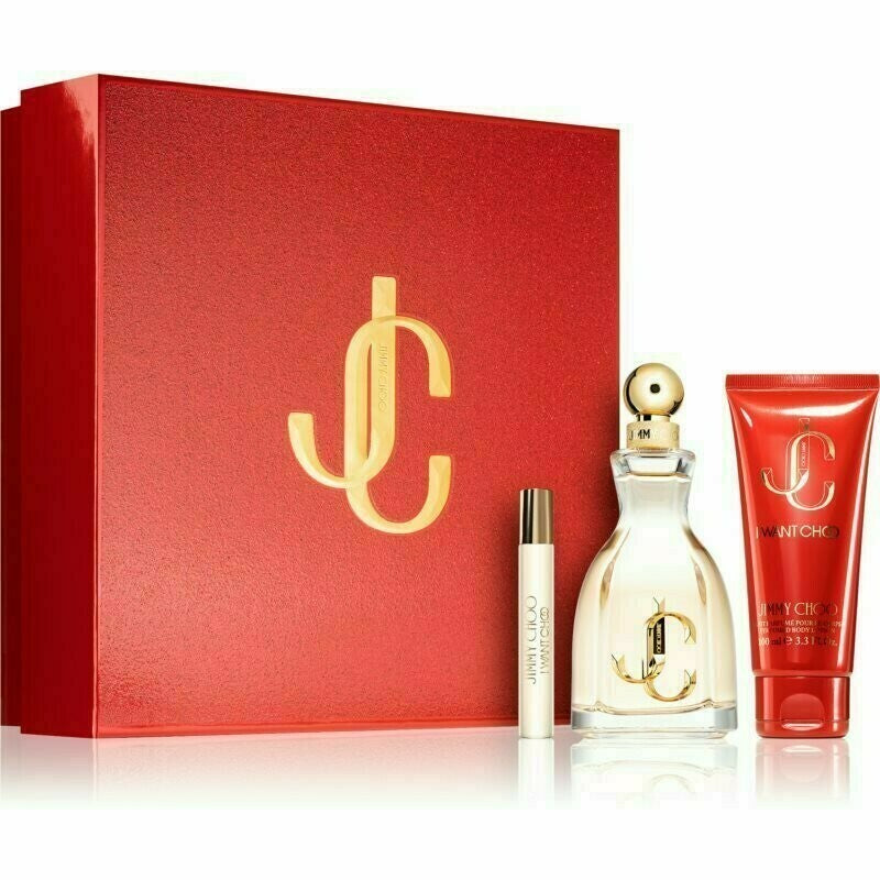 Jimmy Choo I Want Choo edp 100ml + 7.5ml + 100ml losion / LADY / SET